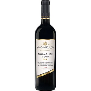 Product detail of Víno Mikulov Sommelier Club Selection barrique Rulandské modré 2018