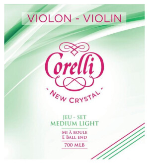 Product detail of Savarez 700MLB Corelli New Crystal Violin Set - Medium Light