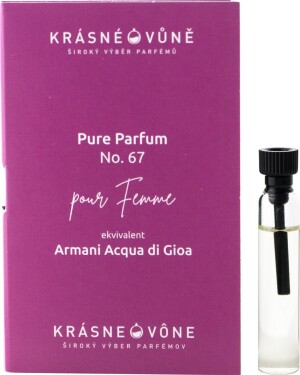 Product detail of PURE No.67 Parfémovaná voda Velikost: 1,75 ml