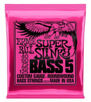 Product detail of Ernie Ball P02824 Super Slinky Bass-5 40-125
