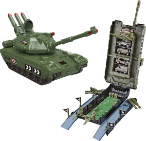 Product detail of Wiky Vehicles Garáž tank 44 cm 4 auta