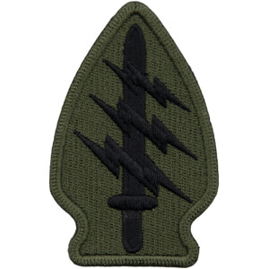 Product detail of Nášivka: SPECIAL FORCES - znak [bsz] olivová | černá
