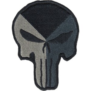 Product detail of Nášivka: PUNISHER [ssz] antracitová | černá
