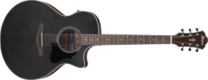 Product detail of Ibanez AE140-WKH - Weathered Black Open Pore