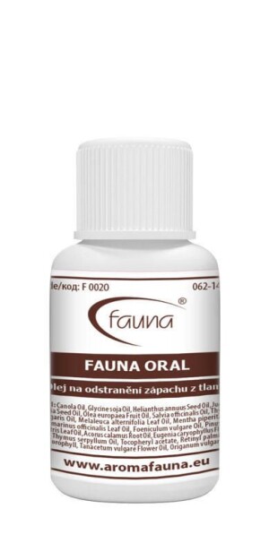 Product detail of Aromafauna Ústní olej Fauna Oral proti zápachu velikost: 20 ml