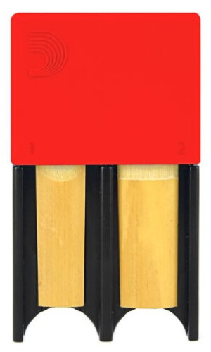 Product detail of Rico DRGRD4TBRD Reed Guard - Large - Red