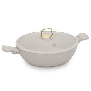 Product detail of BERLINGERHAUS Pánev s titanovým povrchem a poklicí 30 cm Sahara Collection BH-8069