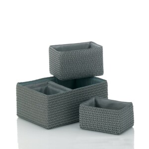 Product detail of KELA Sada košů RIMOSSA 5ks, plast šedá KL-21783