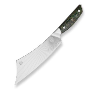 Product detail of Kuchařský nůž BBQ MAX SANDVIK GREEN NORTHERN SUN 21 cm, zelená, Dellinger