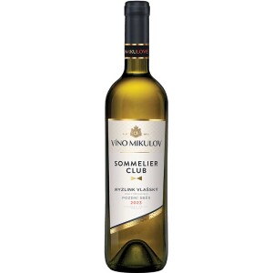 Product detail of Víno Mikulov Sommelier Club Ryzlink vlašský 2023 pozdní sběr