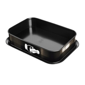 Product detail of BERLINGERHAUS Forma s nepřilnavým povrchem 2v1 Shiny Black Collection 39x27x7,5cm BH-6809