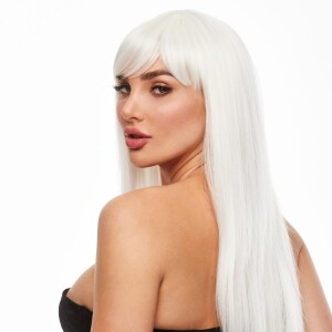 Product detail of Pleasure Wigs Amber White Glow in the Dark