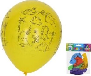 Product detail of Wiky Balónek nafukovací 30 cm - sada 5ks, Dinosauři