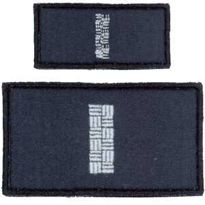 Product detail of Nášivka: Hodnost AČR Rotmistr modrá tmavě velká