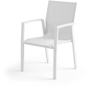 Product detail of Zumm Garden Furniture® Zahradní hliniková židle leon bílá