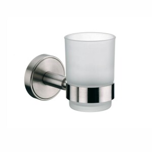 Product detail of KELA Držák na kartáčky MARBEA  18/10 nerez, akryl KL-21580