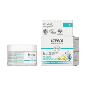 Product detail of Lavera Basis Sensitiv Anti-Ageing Hydratační pleťový krém s Q10 50ml
