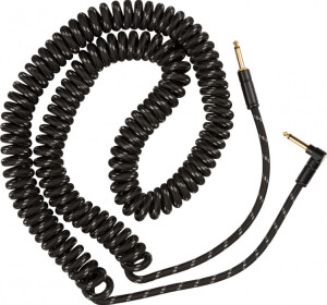 Product detail of Fender Deluxe Coil Cable 30" Black Tweed