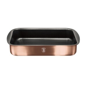 Product detail of BERLINGERHAUS Pečící plech s titanovým povrchem Rosegold Metallic Line 29,5x26,5 cm BH-7836
