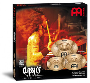 Product detail of Meinl Classics Custom Extreme Metal Matched Cymbal Set