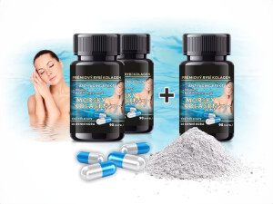 Product detail of Bio-Detox Kolagen MOŘSKÝ 90 KAPSLí Anti-Age  2 + 1 ZDARMA