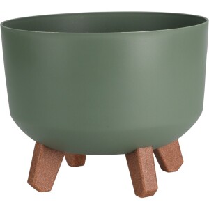 Product detail of PROGARDEN Květináč na nožkách kulatý 24 cm zelená KO-Y89300580