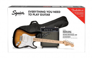 Product detail of Fender Squier Sonic Stratocaster Pack - 2-Color Sunburst