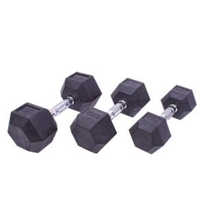 Product detail of Sada jednoručních činek Sportago Hexagon - 7,5 + 10 + 15 kg