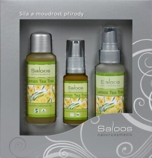 Product detail of Saloos Lemon Tea Tree Hydrofilní odličovací olej +50 ml +Květinová pleťová voda 50 ml+Bio regenerační obličejový olej 20 ml dárková sada