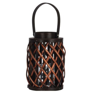 Product detail of PROGARDEN Lucerna na svíčku 25 cm hnědá vrba KO-438900040