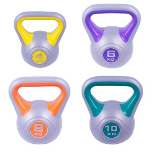 Product detail of Sada Kettle-bell činek Sportago - 4 až 10 kg