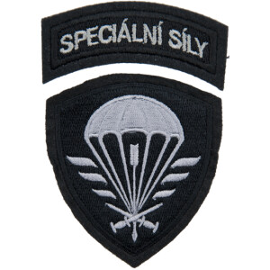 Product detail of Nášivka: SPECIÁLNÍ SÍLY černá | šedá