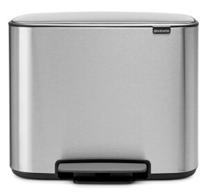 Product detail of Pedálový odpadkový koš BO 36 l, matná ocelová, Brabantia