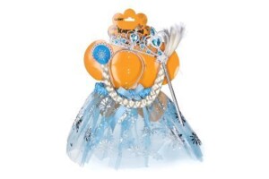 Product detail of Set karneval - princezna světle modrá, Wiky, W026052