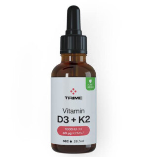 Product detail of Trime Česká republika Vitamín D3 + K2, 1000 IU - 682 kapek