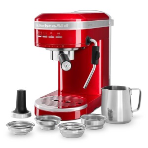 Product detail of Pákový kávovar ARTISAN 5KES6503ECA, červená metalíza, KitchenAid