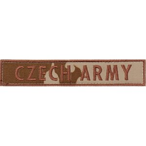 Product detail of Nášivka: CZECH ARMY - jmenovka vz. 95 béžový | hnědá