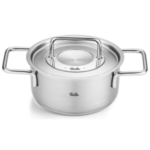 Product detail of Vysoký kastrol PURE 16 cm, stříbrná, nerezová ocel, Fissler