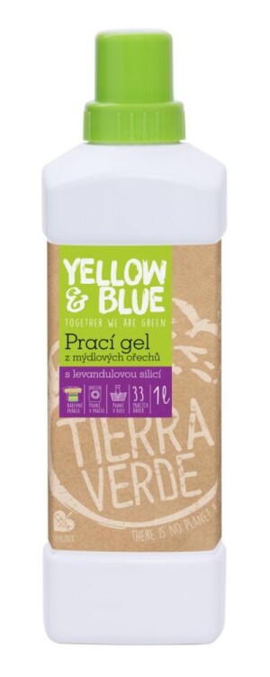 Product detail of Tierra Verde Prací gel z mýdlových ořechů s levandulí 1L