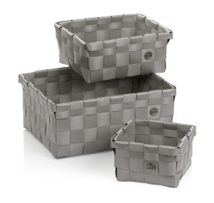 Product detail of KELA Sada košíků Neo PP plast stříbrná šedá 3 ks KL-24473