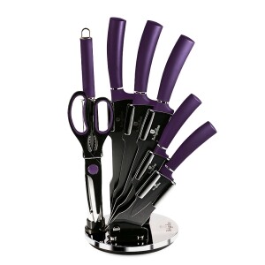 Product detail of BERLINGERHAUS Sada nožů ve stojanu 8 ks Purple Metallic Line BH-2560