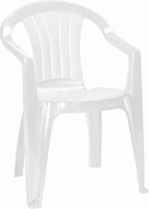 Product detail of Keter Plastová židle Keter Sicilia Bílá KT-610040