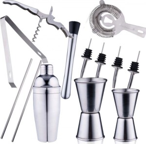 Product detail of ALPINA Barmanská sada shaker nerez ocel 14 ks ED-247473