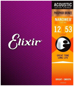 Product detail of Elixir Acoustic Phosphor Bronze with NANOWEB .012 - .053