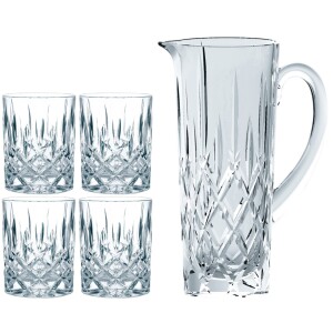 Product detail of Sklenice na vodu NOBLESSE 330 ml, sada 4 ks, s džbánem, sklo, Nachtmann