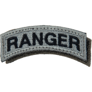 Product detail of Nášivka: RANGER šedá | černá