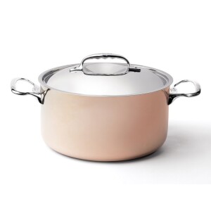 Product detail of Hrnec PRIMA MATERA 20 cm, na indukci, s nerezovou poklicí, měď, de Buyer