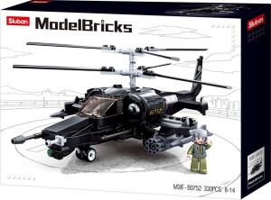 Product detail of Sluban Model Bricks Army M38-B0752 Bojový vrtulník
