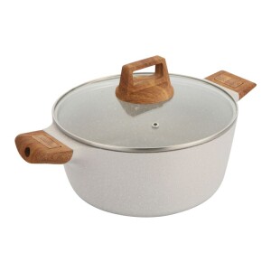 Product detail of BERGNER Kastrol s nepřilnavým povrchem a poklicí 20 cm Naturally BG-30641-CR