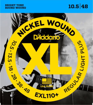 Product detail of D'Addario EXL110+ Regular Light - .0105 - .048